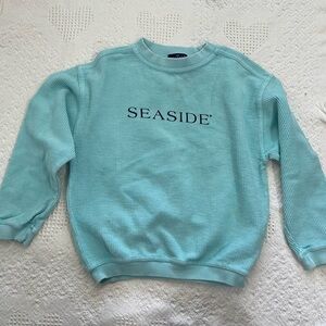 Seaside Kids Aqua Crewneck Sweatshirt